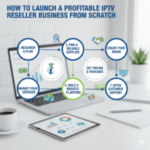 How to Launch a Profitable IPTV Reseller Business from Scratch