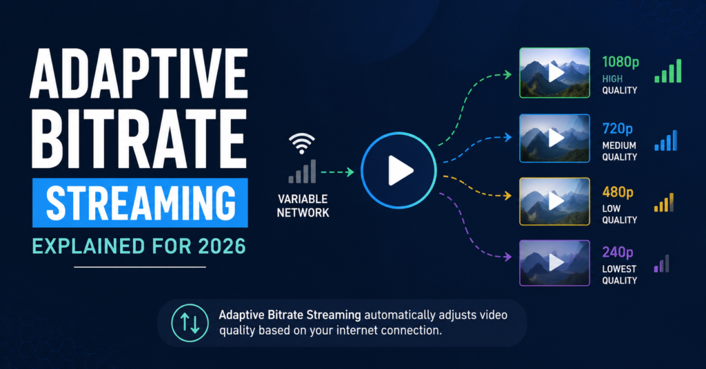 Adaptive Bitrate Streaming Explained