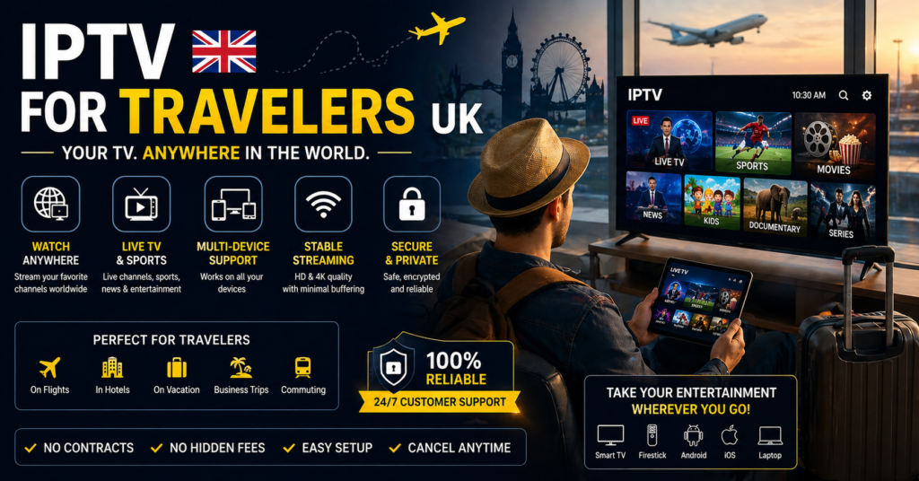 IPTV for Travelers UK