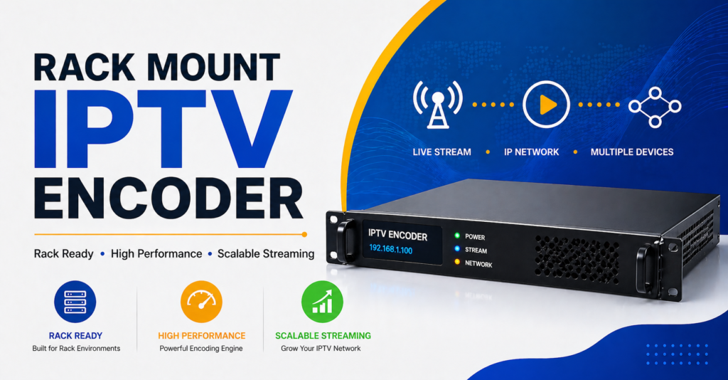 Rack Mount IPTV Encoder