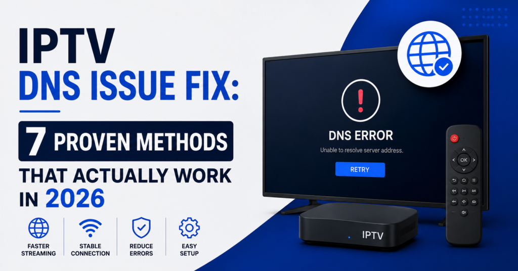 IPTV DNS Issue Fix