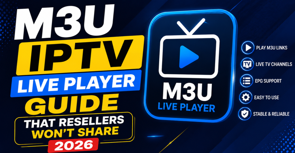 M3U IPTV Live Player