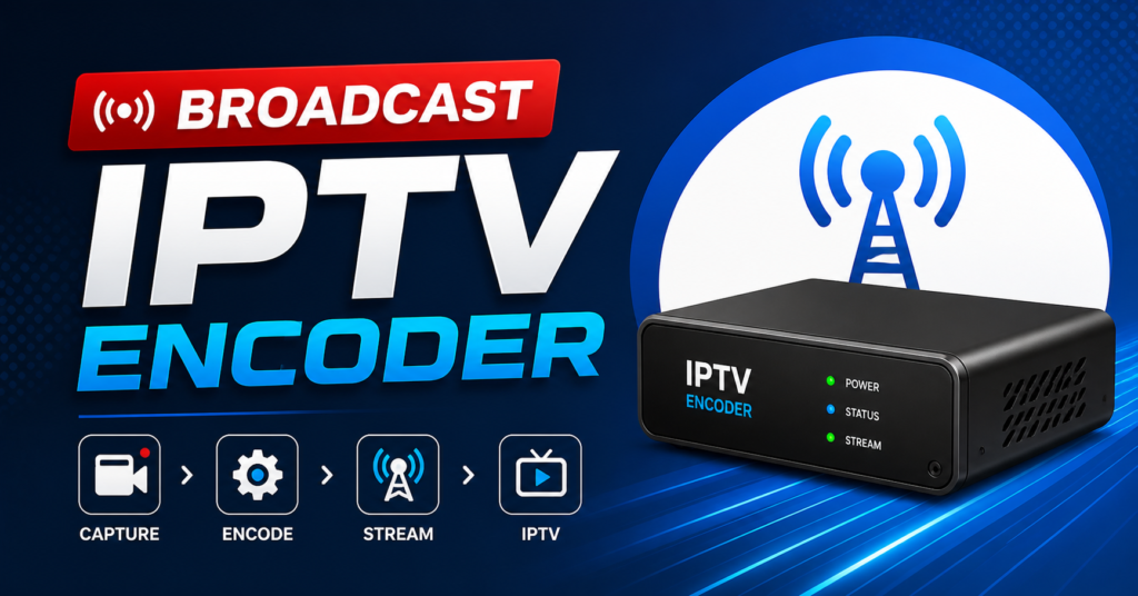 Broadcast IPTV Encoder