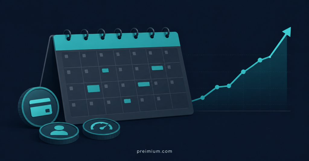 Reseller Credit Forecast Calendar