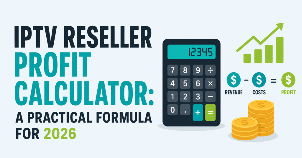IPTV Reseller Profit Calculator
