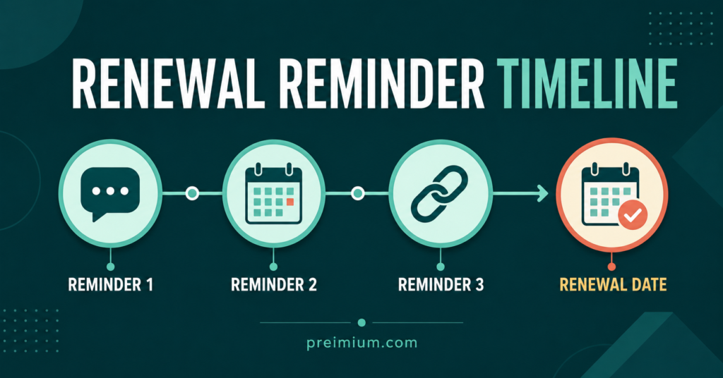 Renewal Reminder Timeline