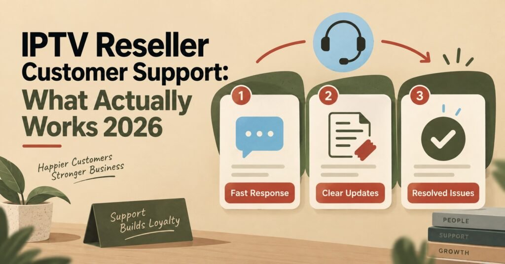 IPTV Reseller Customer Support