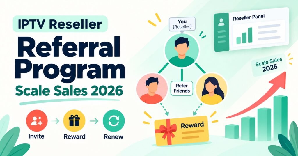 IPTV Reseller Referral Program