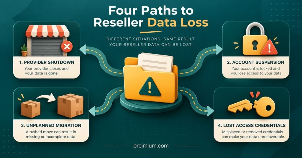 Four Paths to Reseller Data Loss