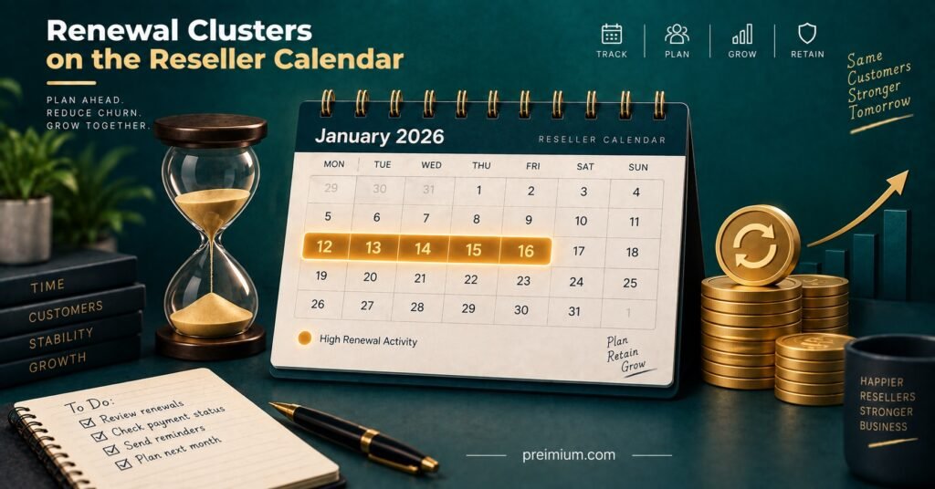 Renewal Clusters on the Reseller Calendar