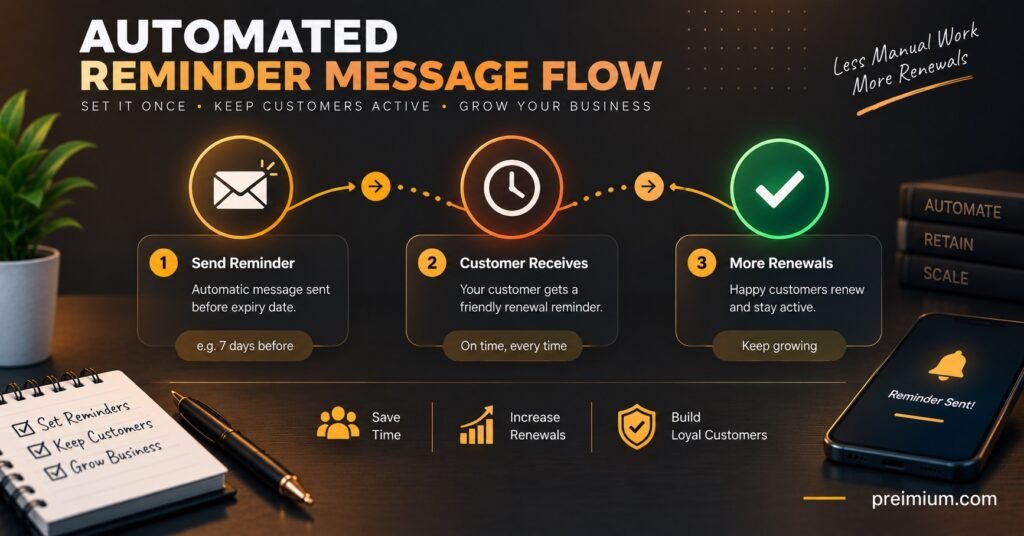 Automated Reminder Message Flow
